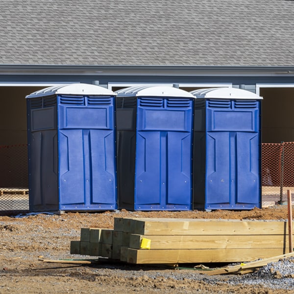 can i customize the exterior of the portable restrooms with my event logo or branding in Rake